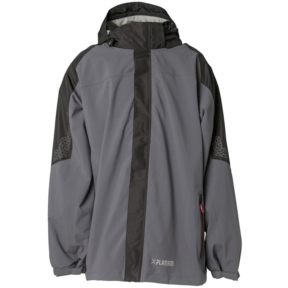 Planam 3641060 Size 2X-Large "Winter Triple" Jacket - Slate/Black