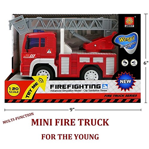 3 FUNERICA+Fire+Truck+Lights+Sounds