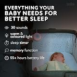 Lumi Zello Portable Pro Max White Noise Machine Sleep Aid 55+ Hour Battery view 2