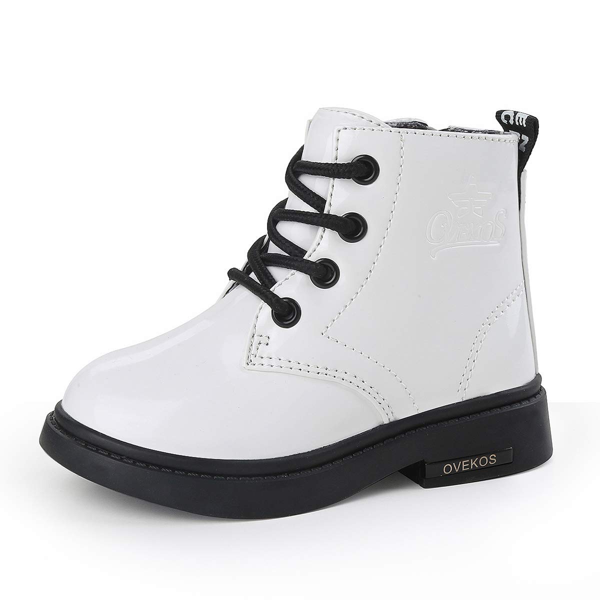 Girls Boys Winter Snow Boots Warm Flat Plush Shoes Waterproof Outdoor Slip Resistant Cold for Toddlers Little Unisex