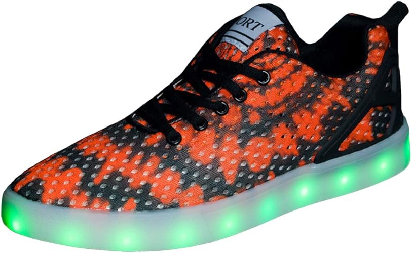 Amazon Fadves 光るスニーカー 光る靴 光るシューズ メンズ レディース 男女兼用 Ledスニーカー Usb充電式 Ledシューズ Led靴 スポーツシューズ 運動靴 通勤 通学 日常着用 スニーカー