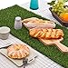Synthetic Grass Table Runner 14 x 72 inch, Perfect for Spring Fall Summer Holiday, Baby Shower, Wedding, Birthday, Banquet, Thanksgiving, Christmas, Gathering, Home Decorations, Outdoor/Indoor Parties