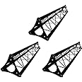 3X 5ft Lighting Triangle Bolted Truss 15' Span 10"x10" Diameter Stand Universal DJ Metal 5'