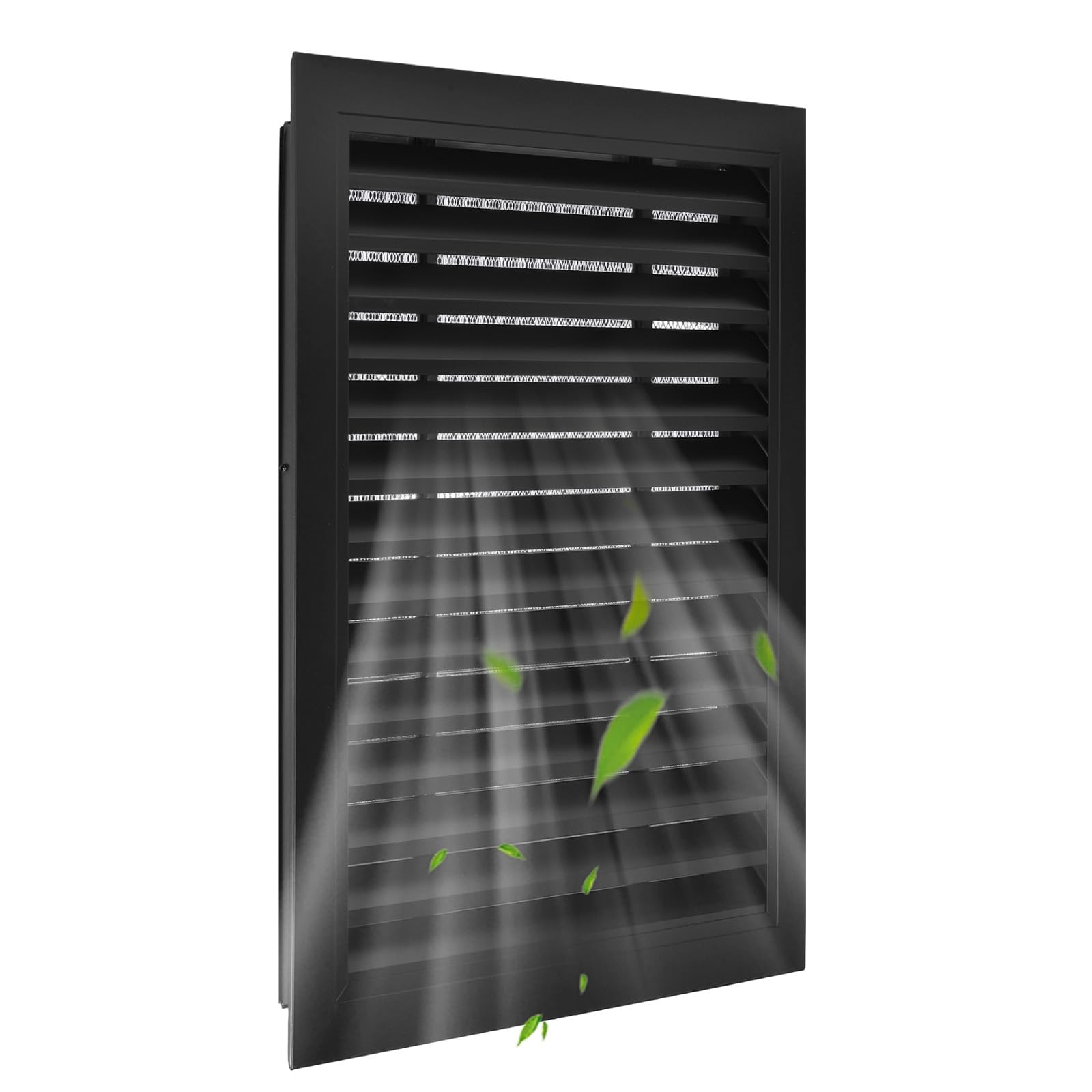 Photo 1 of 14"x20" Aluminum Gable Vent,Filter Screen for Removable,Never Rust, Heat Dissipation & Condensation Prevention,Ideal for Shed, Attic, Wall, Door & Shipping Container-Vent Opening: 12" x 18"