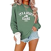 AMWIPE Christmas Sweatshirts for Women It's A Beaut Clark Sweatshirt Xmas Merry Christma Holiday Long Sleeve Top Pullover