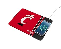 SOAR NCAA Wireless Charging Mouse Pad, Cincinnati