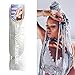 Aigemei Jumbo 100% Kanekalon 1Pcs/Lot Silver Braiding Hair Extensions Kanekalon 48Inch African Hair Braiding 57G/pc Synthetic Straight Crochet Braids Hairstyles