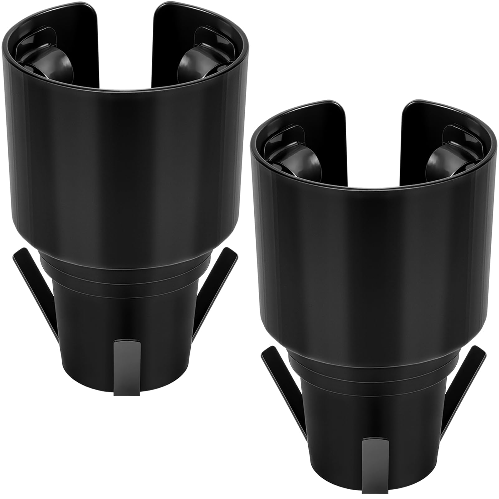 Photo 1 of 2 Pack Golf Cart Heater Propane Cup Holders, Universal Golf Cart Cup Holder for Outdoor, Fits 18-40 oz Water Bottles, Upgraded Accessories, Replacement Holder for 1 lb Portable Propane Heater, Black