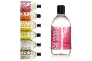 Soak Laundry Soap – No Rinse, Plant Derived Hand Wash Detergent - 375 ml / 12 fl. oz, 75+ Washes (Celebration)