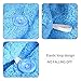CUH 4 Packs Microfiber Hair Towel Super Absorbent Turban Wrap With 2 Bonus Headbands