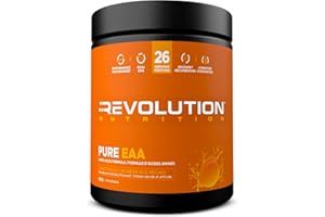 Revolution Nutrition, Pure EAA Powder, Essential Amino Acid, Post Workout, Zero Calorie, Zero Sugar, Gluten Free, Enhanced wi