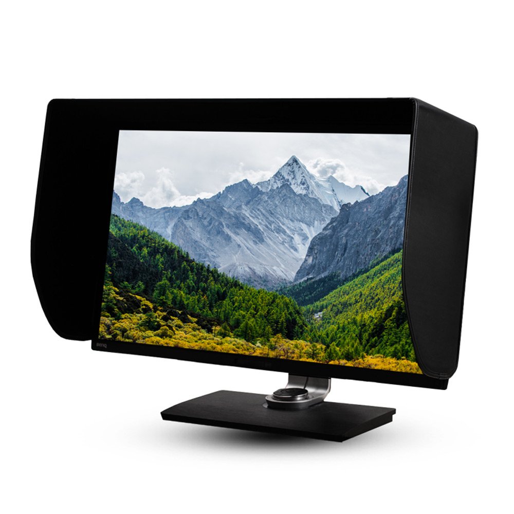 iLooker 32P 31&32 inch Pro Edition LCD LED Video Monitor Hood Sunshade Sunhood for Dell HP Viewsonic Philips Samsung LG EIZO NEC ASUS ACER BENQ AOC LENOVO, Fits Monitor Frame Width 725-745mm
