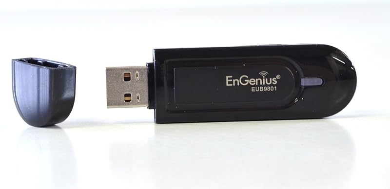 EnGenius EUB9801 Dual Band Wireless USB WiFi Adapter Dongle 300Mbps 5GHz 2.4GHz