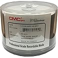 CMC Pro - Powered by TY Technology Watershield Glossy White Inkjet Hub 48x 80 Minute/700MB CD-Rs in 50 Disc Cake Box Spindle