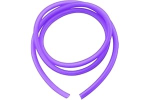 New Olym 0.2''x39''(5mm x 1m) Universal Fuel Vent Line Hose Petrol Gas Oil Tube Pipe Repleacment for ATV Dirt Bike Go Kart Moped Pocket Bike Purple