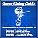 Trailerable Outboard Boat Motor Engine Cover 50-115 Horsepower - Gray Heavy Duty Water, Mildew, and UV Resistant Thick Polyester Fabric