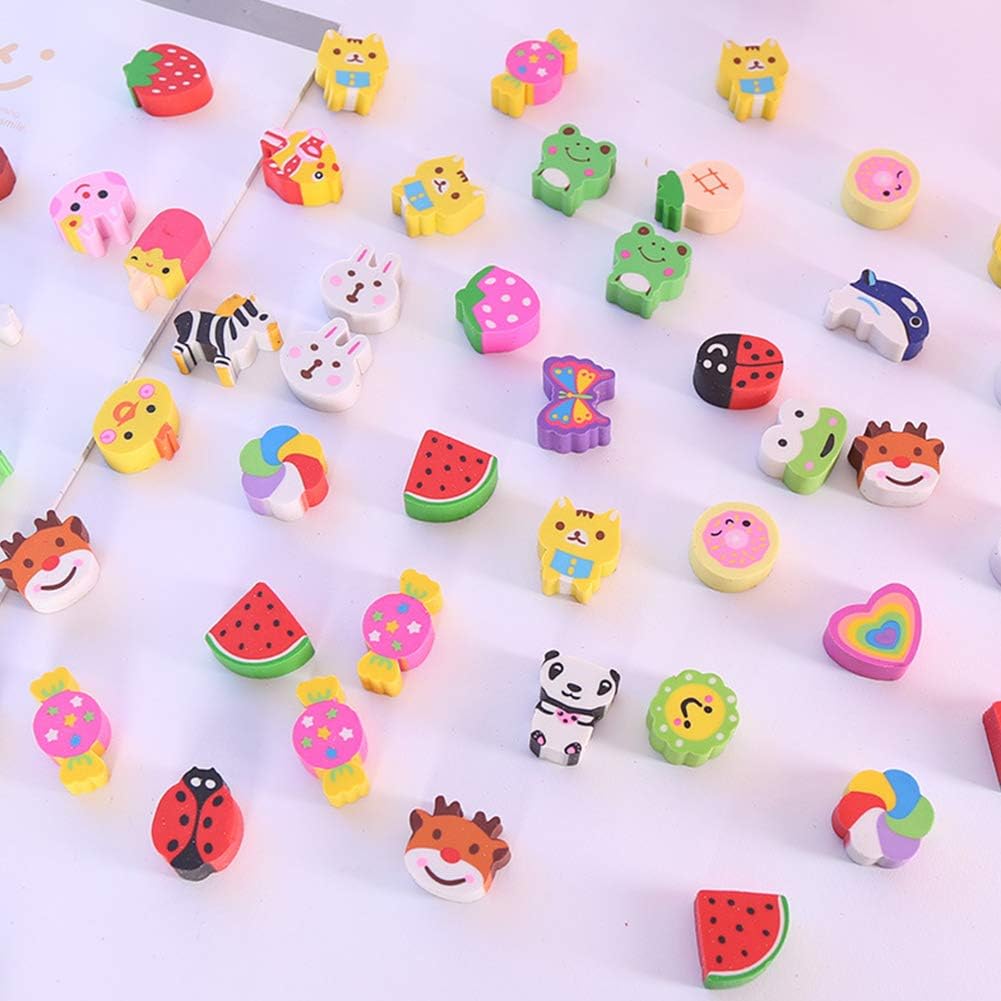 Gadget Pinata Remplie Petits Jouet Cadeaux Anniversaire Pochette Surprise Pour Enfants Garcon Fille Papeterie Fantaisie Stylo Rigolo 30 Crayons Souple Flexible Magique Avec 30 Gomme Decorations Et Accessoires De Fete Pour Enfants