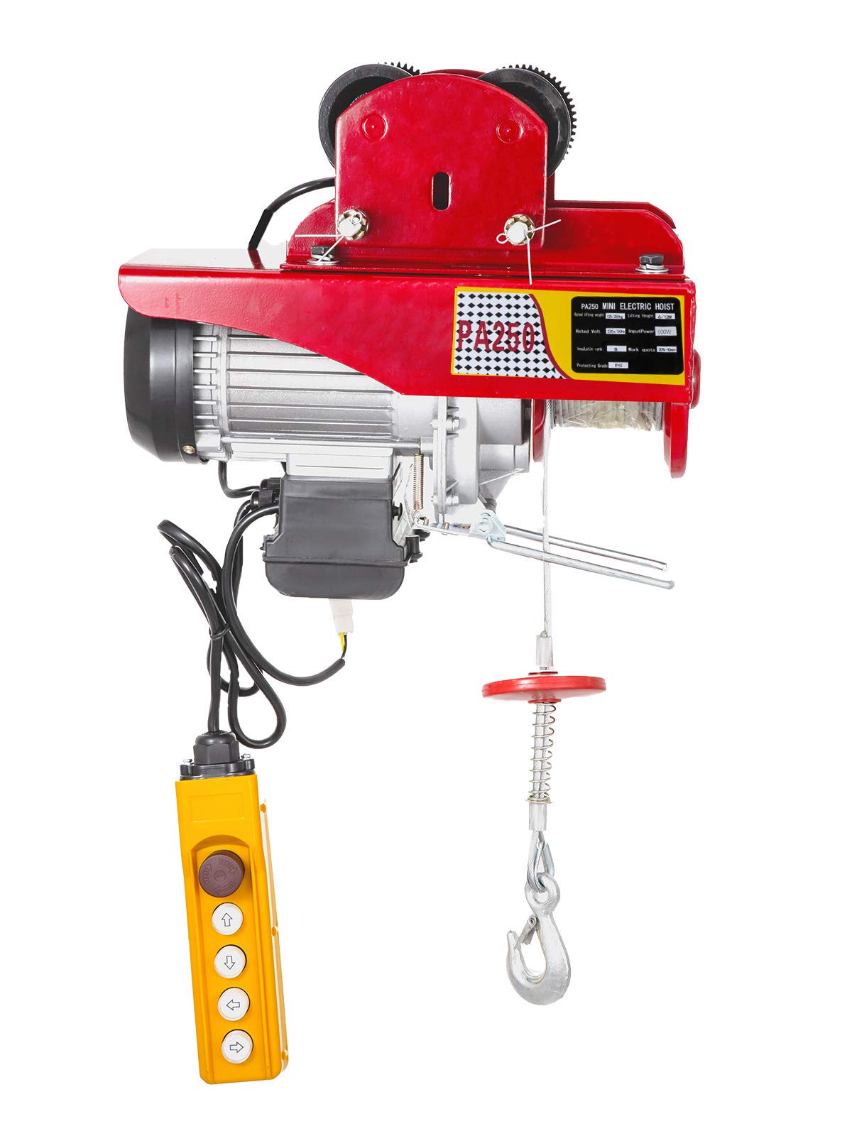 Buy FlowerW Heavy Duty Electric Hoist Wire Rope Hoist with Trolley