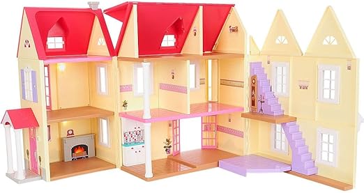 you & me family cottage dollhouse playset