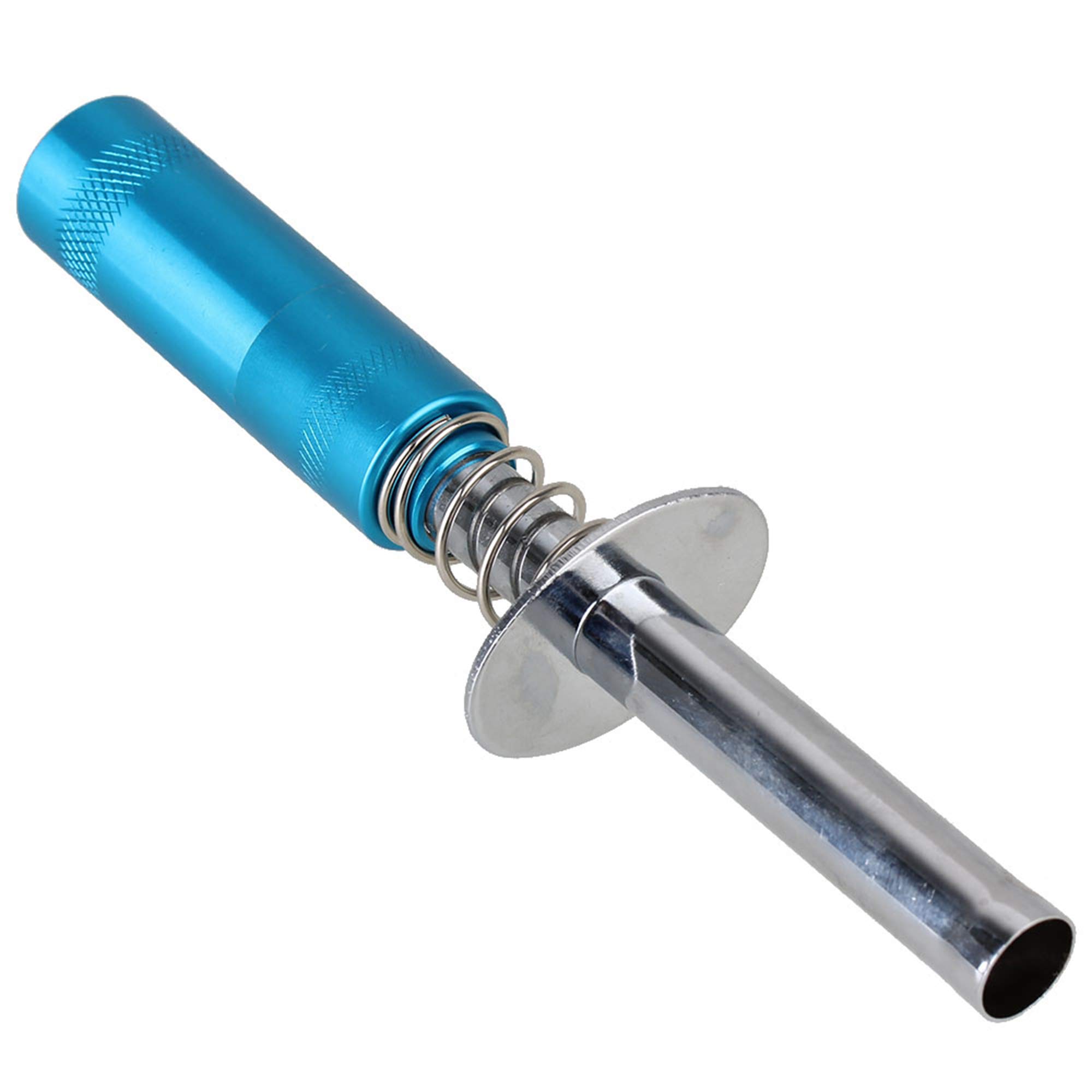 Mxfans T10019 Model Car Aluminum Alloy Blue Nitro Engine Glow Plug Starter L140MM(5.51")