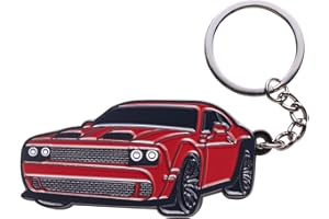 zuxiaoyaya for Challenger Keychain Accessories SRT,key chain for Dodge Challenger SRT SXT