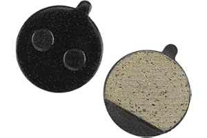 1 Pair Bicycles Round Brake Pad for Mountain Bicycles Disc, Electric Bikes Scooter Disc Scooter Systems