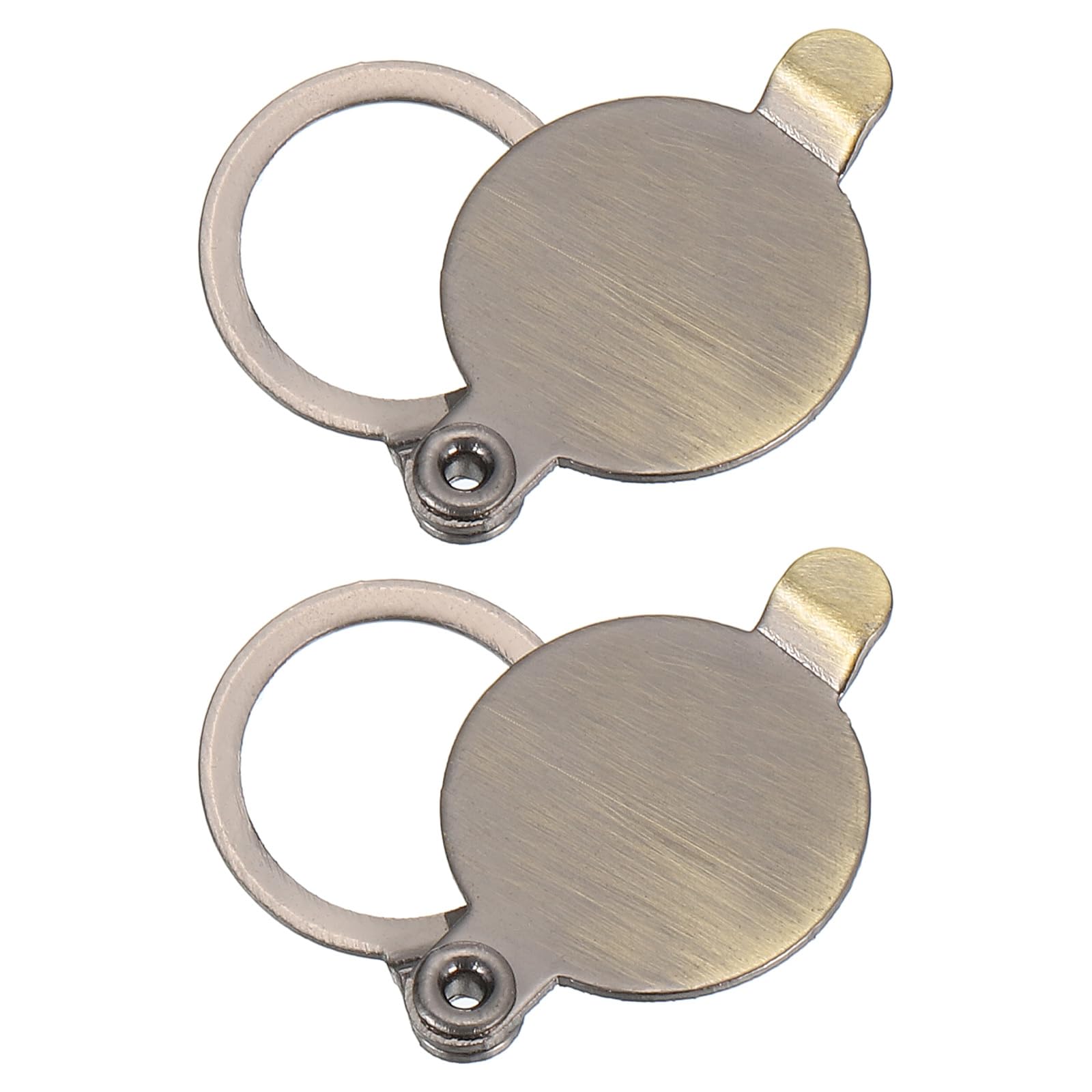 PATIKIL 1/2" Peephole Cover,Door Peephole Protector Privacy Door Viewer Cover for Home Security Apartment Hotel,Bronze 2pcs