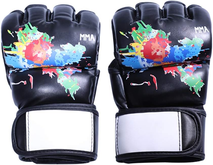 fingerless kickboxing gloves