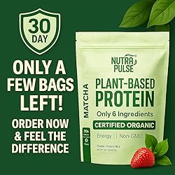 NUTRAPULSE Vegan Protein Powder – 20g Organic