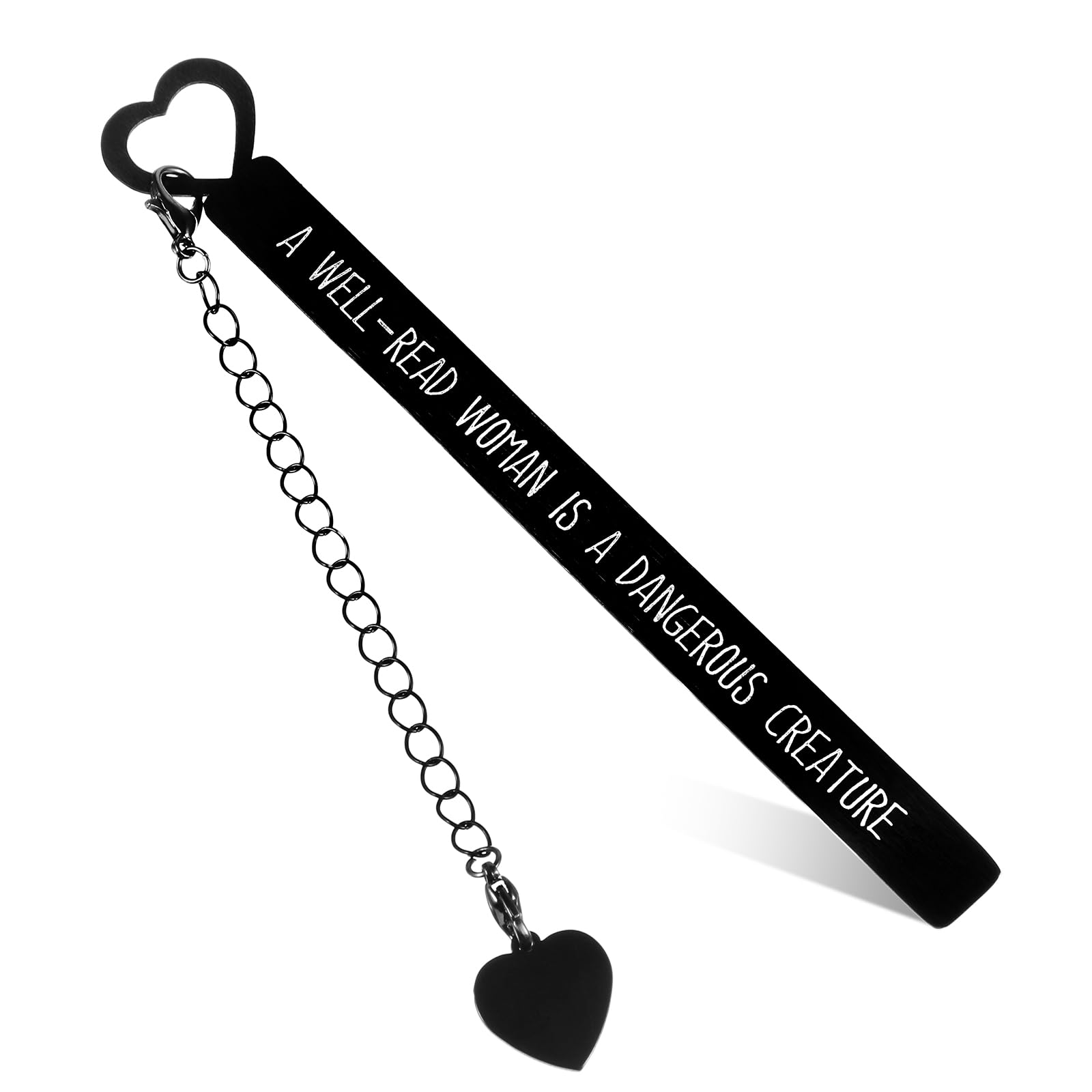 Photo 1 of **check clerk comments**
Funny Bookmarks for Book Lovers, Cute Bookmarks for Women, Writers, Booklovers, Black Book Marks for Reading, Dark Romance Funny Reading Gift for Girls, Teacher, Men, Best Friend, Bookworm, Student