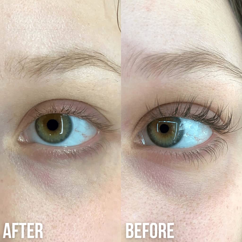 Eyelash Serum - Lash Serum for Ticker, Longer and Fuller Lashes- Visible Results after 4 weeks - Restore Natural Grow and Reduces Hair Loss - Vegan and Cruelty-free Formula - Luxe Cosmetics