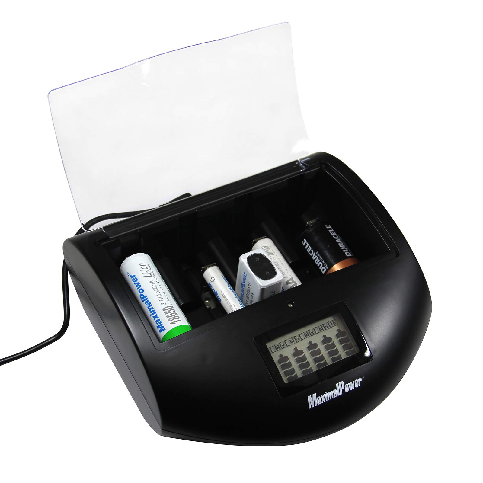 MaximalPower FC997 Universal Battery Charger - Smart Charger For AA AAA C D Li-ion NiMH