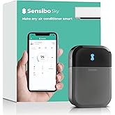 Sensibo Sky, Smart Wireless Air Conditioner Controller. Quick & Easy DIY Installation. Maintains Comfort with Energy Efficient. Automatic Wifi Thermostat Control App. Google, Alexa and Siri Compatible
