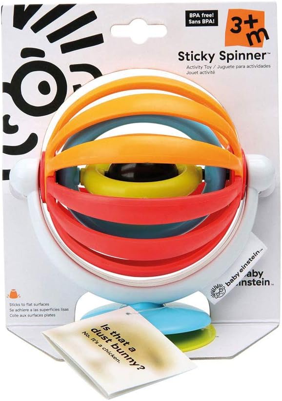 baby einstein sticky spinner activity toy