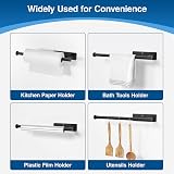 Susswiff Stainless Steel Paper Towel Holder Under Cabinet 12.4 in view 6