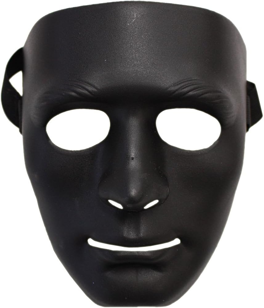 Amazon Com Uniton Anonymous Black Mask Clothing