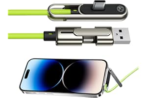 Invisible Charger,240W Foldable Fast Charging Sideways Cord - 2 in 1 Invisible Charger Stand - for Outdoor Camping Hiking Sma