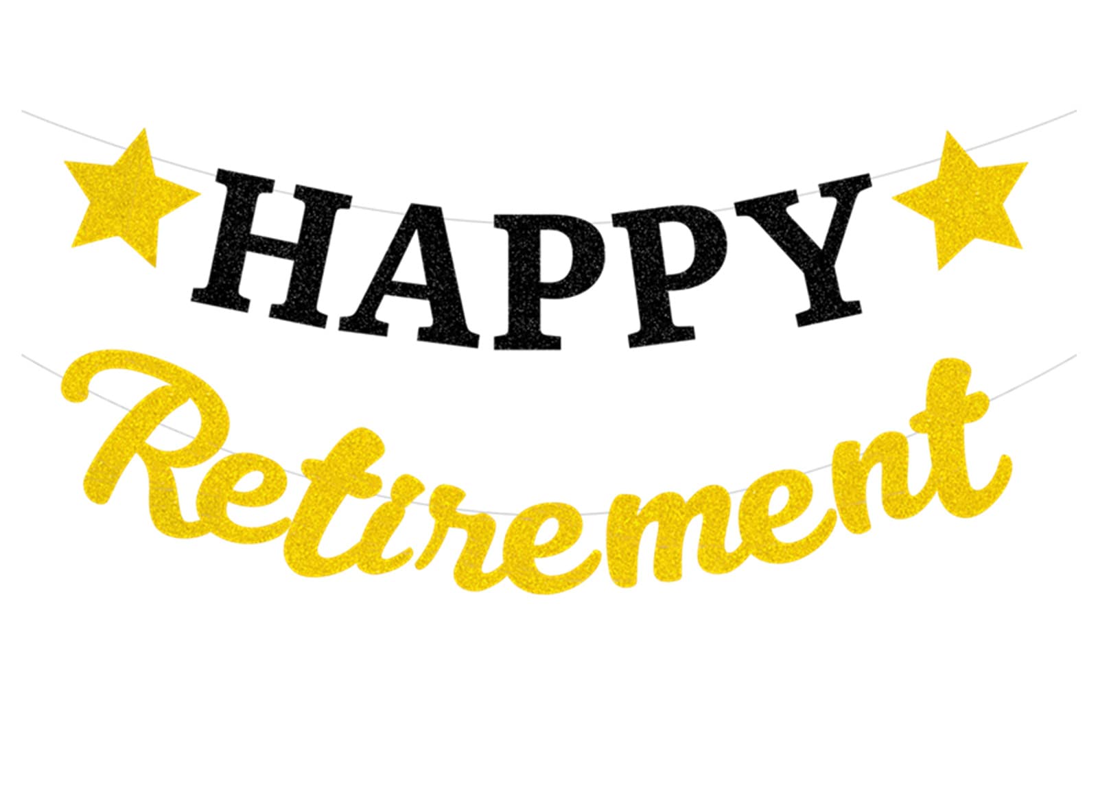 bng-bng Happy Retirement Bunting Banner Retired Party Decoration The Legend Has Retired Banner for Women Men Retirement Party Supplies Decorations Photo Backdrop Black Gold