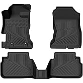 Crosstrek Floor Mats - Fits for Subaru Crosstrek 2018-2023/2017-2023 Impreza, All Weather Floor Mat for Crosstrek Accessories, Heavy Duty Rubber Mats, Car Accessories