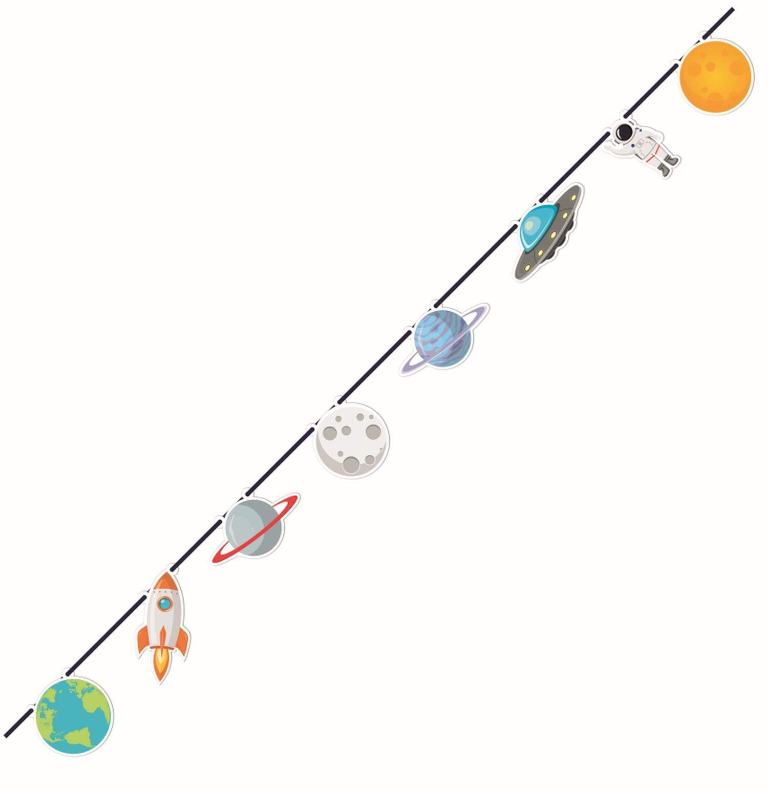 Procos Partyware Outer Space Paper Banner 2.3 meters 1CT