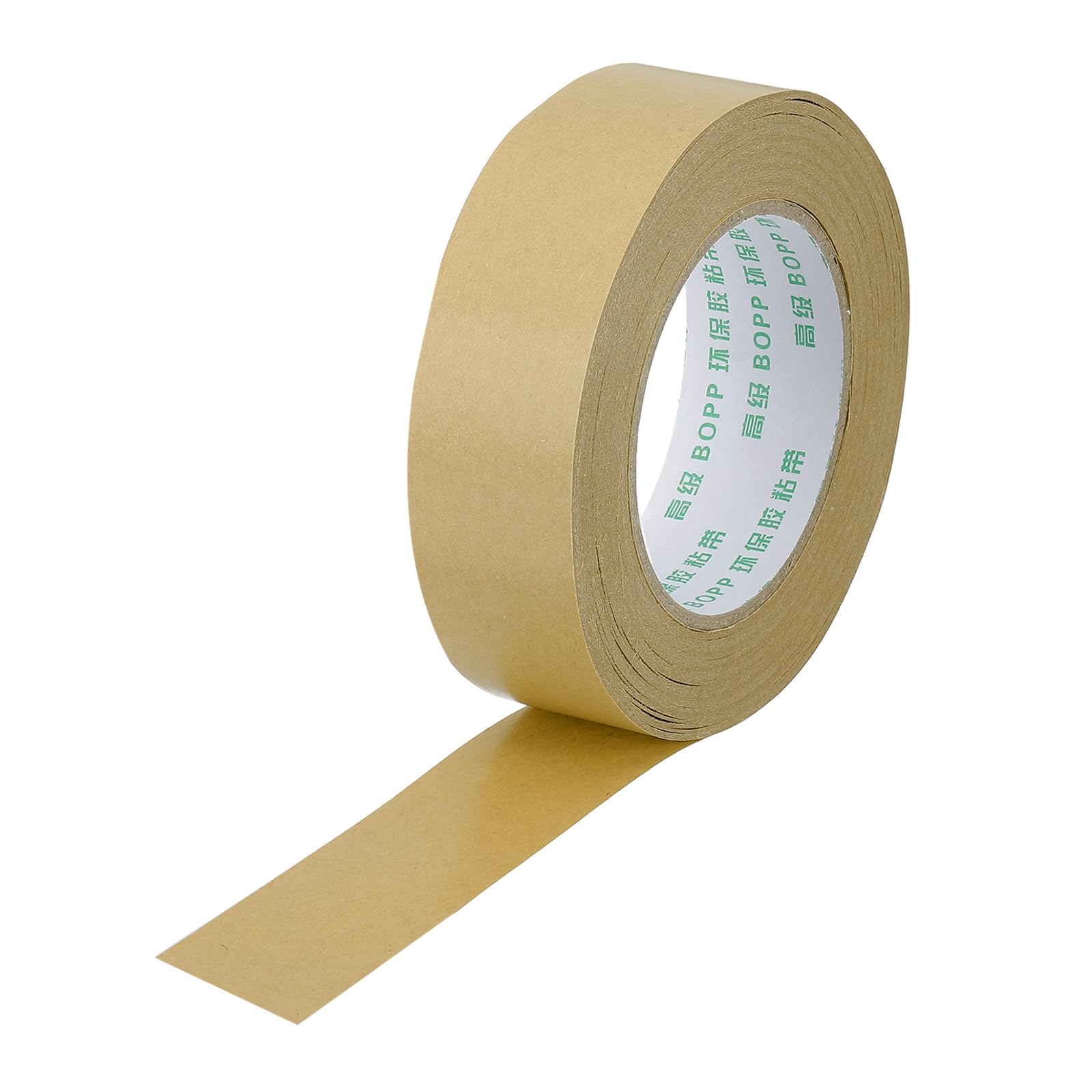 PATIKIL 1.4" x 55 Yards Brown Packing Tape, Heavy Duty Kraft Tape Paper Gummed Tape for Sealing Cardboard Carton Boxes, Shipping, Moving, Masking