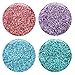 Mixed Glitter 20 Piece Kit – Includes Solvent Resistant Dust, Powder, Hexagon, Holographic, Matte Glitters - Great for Nail Art Polish, Gels, Art and Crafts, Paints & Acrylics Supplies - 1/4 OZ Jars