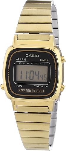 casio alarm chrono gold
