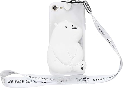 Amazon 携帯ケースiphone Se Iphone 7 Iphone 8 薄型 かわいい 3d 漫画 動物 キラキラ ラインストーン パンダ 財布ケース シリコン ソフトフレーム Tpu カバー ユニーク 人気 ゴージャス 耐汚れ 滑り防止 反塵 耐衝撃 弾性 軽量 衝撃吸収 全面保護カバー