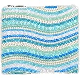 Bamboo Trading Essential Pouch Makin Waves, 4.75-inch Width x 4-inch Height