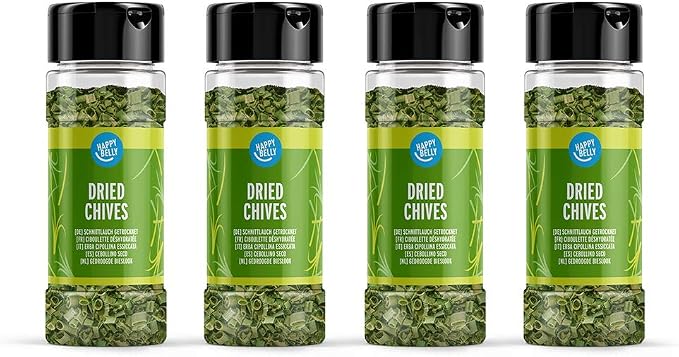 Marca Amazon - Happy Belly - Cebollino seco, 4x6g: Amazon.es ...