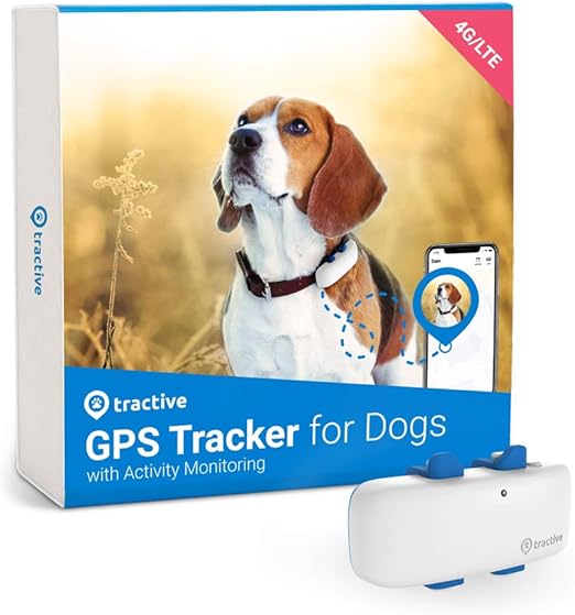 Tractive GPS Dog LTE GPS Dog Tracker and Dog Activity Monitor with