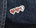 Forge Pixel Heart Retro Video Game 8 Bit Life Meter (1 Pin)