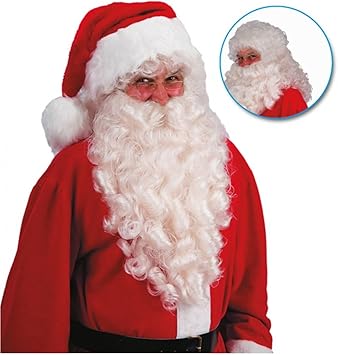 Babbo Natale Horror.Horror Shop Parrucca Babbo Natale Con La Barba 60 Centimetri Amazon It Giochi E Giocattoli