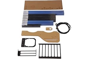 fosa Computer Case Computer Chassis Open Frame Aluminum Open Case Bracket PC Vertical DIY Frame Air Gaming Chassis for ATX, M